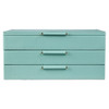 WOLF x Fiona Howard Sophia Jewelry Box with Drawers in Jade Fruit Botanical