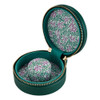 WOLF – WOLF x Fiona Howard Sophia Round Zip Case in Forest Green Fruit Botanical