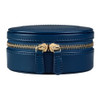 WOLF x Fiona Howard Sophia Round Zip Case in Indigo Fruit Botanical