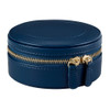 WOLF x Fiona Howard Sophia Round Zip Case in Indigo Fruit Botanical