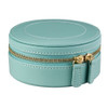WOLF x Fiona Howard Sophia Round Zip Case in Jade Fruit Botanical