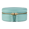 WOLF x Fiona Howard Sophia Round Zip Case in Jade Fruit Botanical