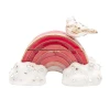 Jay Strongwater Rowan Pink Rainbow Crystal Keepsake Box
