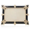 Jay Strongwater Ruth Art Deco 4" x 6" Crystal Picture Frame