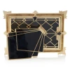 Jay Strongwater Ruth Art Deco 4" x 6" Crystal Picture Frame