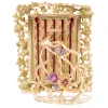 Jay Strongwater Leartes 4" x 6" Crystal Picture Frame in Bouquet