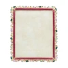 Jay Strongwater Theo Bejeweled 8" x 10" Crystal Picture Frame in Bouquet