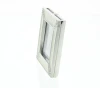 Jay Strongwater Leland Pave Corner 2" x 2" Crystal Picture Frame in Crystal Pearl