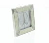 Jay Strongwater Leland Pave Corner 2" x 2" Crystal Picture Frame in Crystal Pearl