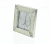 Jay Strongwater Leland Pave Corner 2" x 2" Crystal Picture Frame in Crystal Pearl