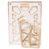 Jay Strongwater Lavinia 4" x 6" Crystal Picture Frame in White Opal