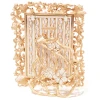 Jay Strongwater Leartes 4" x 6" Crystal Picture Frame in Bridal