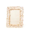 Jay Strongwater Leartes 4" x 6" Crystal Picture Frame in Bridal