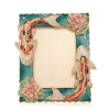 Jay Strongwater River Koi 5" x 7" Crystal Picture Frame in Natural