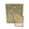 Jay Strongwater Laetitia Stone Edge 8" x 10" Crystal Picture Frame in Lapis