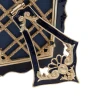 Jay Strongwater Heather 5" x 7" Crystal Picture Frame in Delft Garden