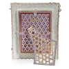Jay Strongwater Ainsley Flower Bouquet 5" x 7" Crystal Picture Frame in Flora