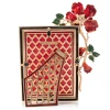 Jay Strongwater Rylee Night Bloom Rose 5" x 7" Crystal Picture Frame in Jewel