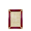 Jay Strongwater Lavinia 4" x 6" Bouquet Crystal Picture Frame