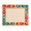 Jay Strongwater Abaculus Pyramid 3" x 4" Rainbow Picture Frame