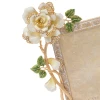 Jay Strongwater Beauty Rose 5" x 7" Rose Crystal Picture Frame
