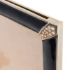Jay Strongwater Benton Zebra 5" x 7" Jungle Crystal Picture Frame