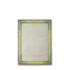 Jay Strongwater Lucas Stone Edge Apple 5" x 7" Crystal Picture Frame