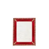Jay Strongwater Emilia Stone Edge Ruby 3" x 4" Crystal Picture Frame
