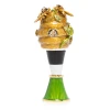 Jay Strongwater Mead Beehive Jeweled Wine Stopper with Stand