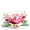 Jay Strongwater Sydney Large Flower Bowl - Flora