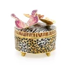 Jay Strongwater Zaya Jungle Box With Butterflies