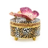 Jay Strongwater Zaya Jungle Box With Butterflies