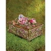 Jay Strongwater Genevieve Grand Floral Chest - Flora & Fauna