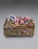 Jay Strongwater Genevieve Grand Floral Chest - Flora & Fauna