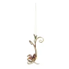 Jay Strongwater Mirabelle Orchid Single Candlestick - Flora