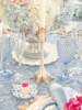 Jay Strongwater Abraham Tulip Medium White Candlestick Holder