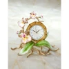 Jay Strongwater Tara Orchid Clock - Flora
