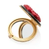 Jay Strongwater Monroe Lip Compact - Black & Red