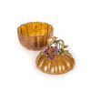 Jay Strongwater Dalton Leaf & Vine Jeweled Large Glass Jar