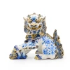 Jay Strongwater Yin Foo Dog Chinoiserie Figurine