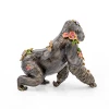 Jay Strongwater Kong Gorilla with Butterflies and Flowers Figurine
