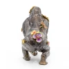 Jay Strongwater Kong Gorilla with Butterflies and Flowers Figurine