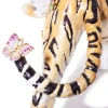 Jay Strongwater Tiger with Flower Crown Figurine