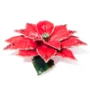 Jay Strongwater Red Poinsettia Table Objet
