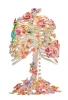 Jay Strongwater Brantley Ribcage with Flowers Figurine