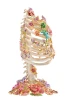 Jay Strongwater Brantley Ribcage with Flowers Figurine