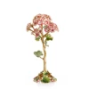 Jay Strongwater Thea Geranium Flower Objet