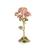 Jay Strongwater Thea Geranium Flower Objet