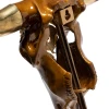 Jay Strongwater Keeffe Cow Skull Objet with Stand