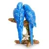 Jay Strongwater Julie and Blaze Macaws on Branch Figurine